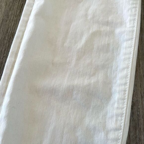 L'AGENCE Marguerite Cream Colored Skinny Jeans - Size: 25 - Picture 9 of 12